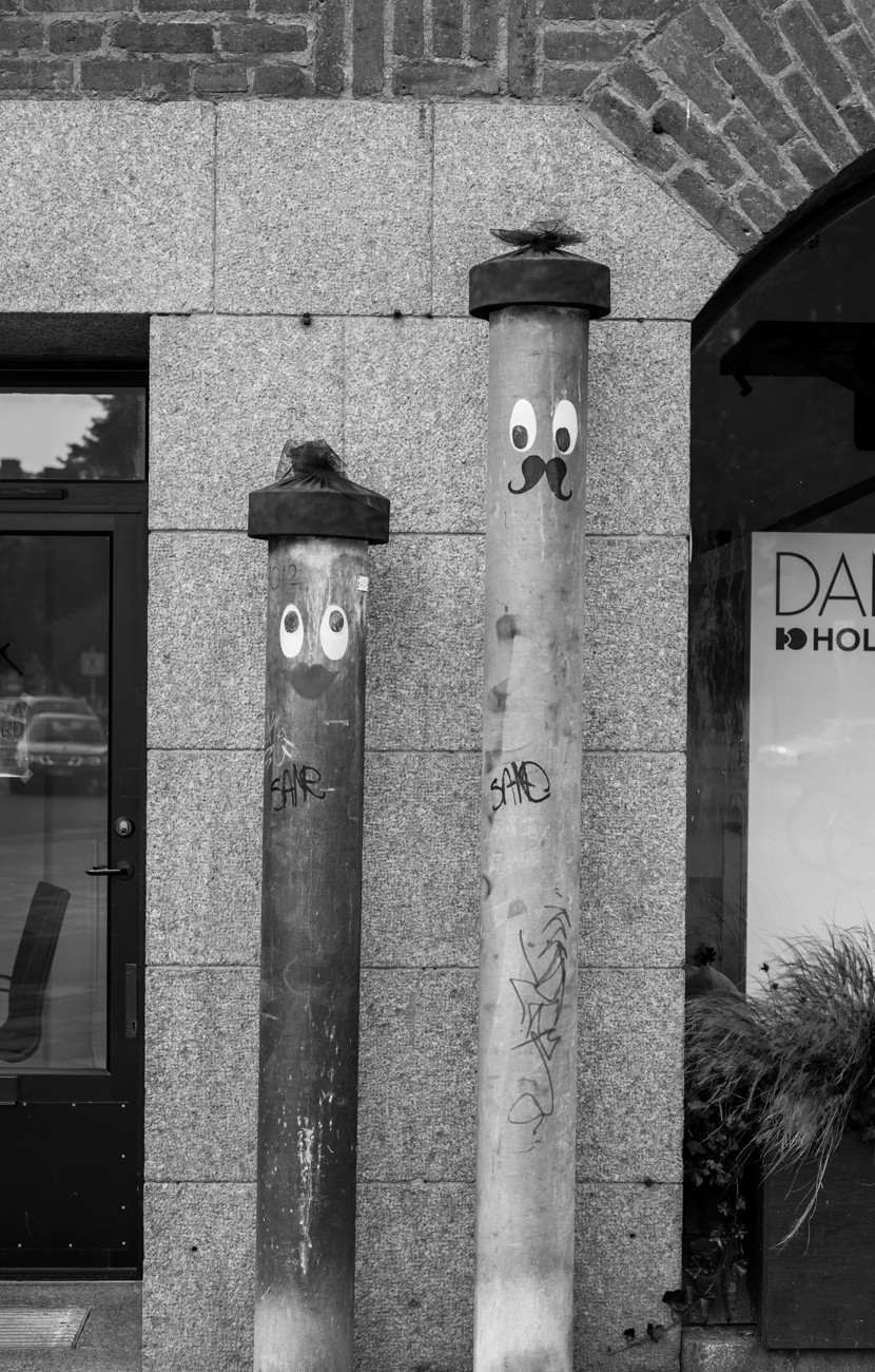 Pipes with faces (Stockholm)