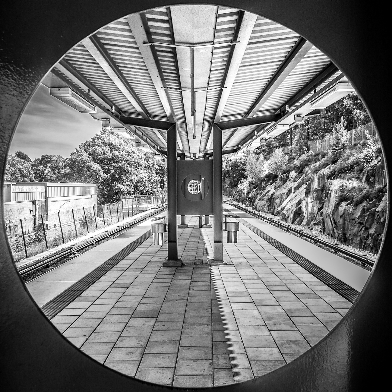 Abrahamsberg Subway Station